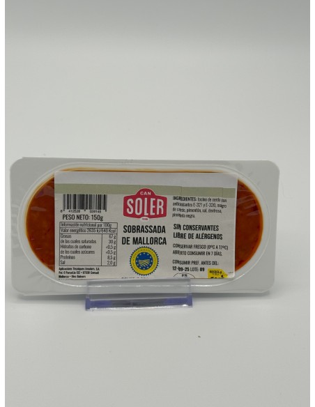Sobressade de Mallorca douce
