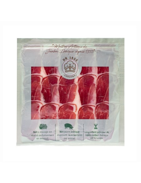 Jambon cebo de campo 50 % Ibérico tranché