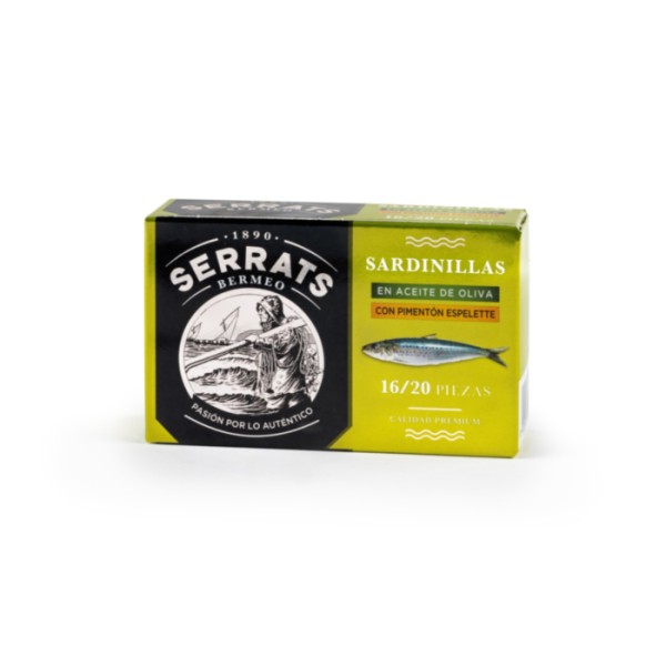 SERRATS Sardines au piements d'Espelette