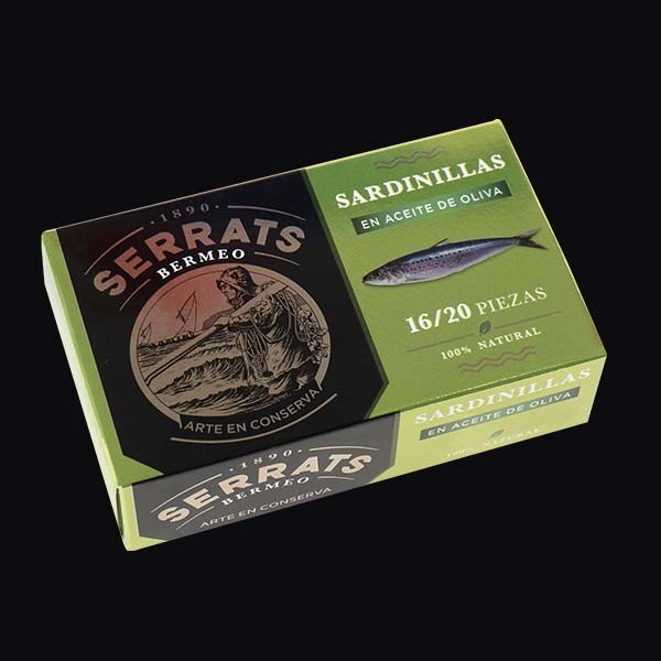 Sardines entières à l’huile d’olive vierge extra