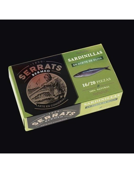 Sardines entières à l’huile d’olive vierge extra Sardines entières à l’huile d’olive vierge extra